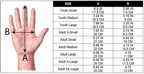 Gucci gloves size chart